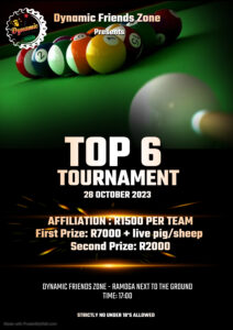 Billiards tournament invitation flyer - Made with PosterMyWall