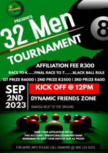 Pool Tournament Dynamic 32 Men